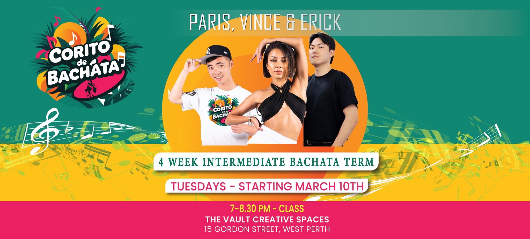 Intermediate 4 Week Term with Paris, Erick and Vince