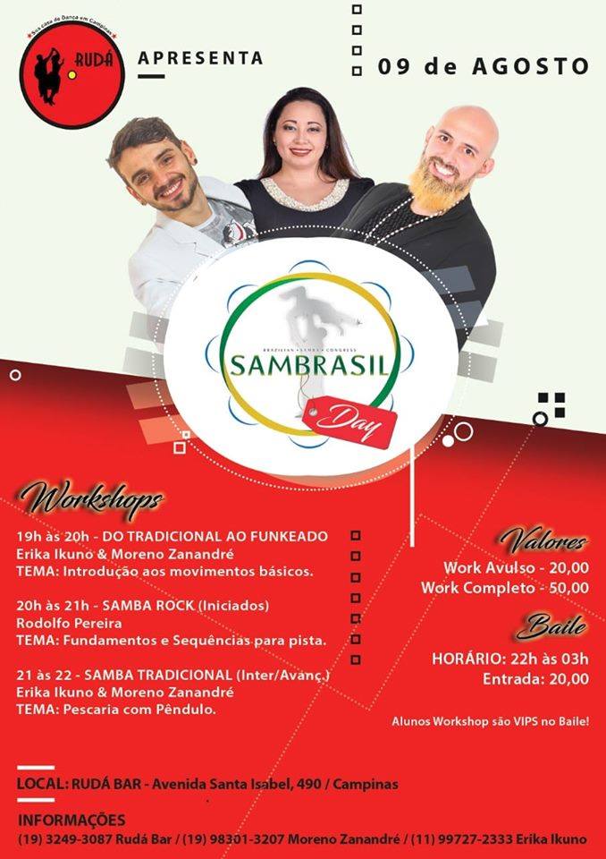 Sambrasil Day - Campinas! (RUDÁ)