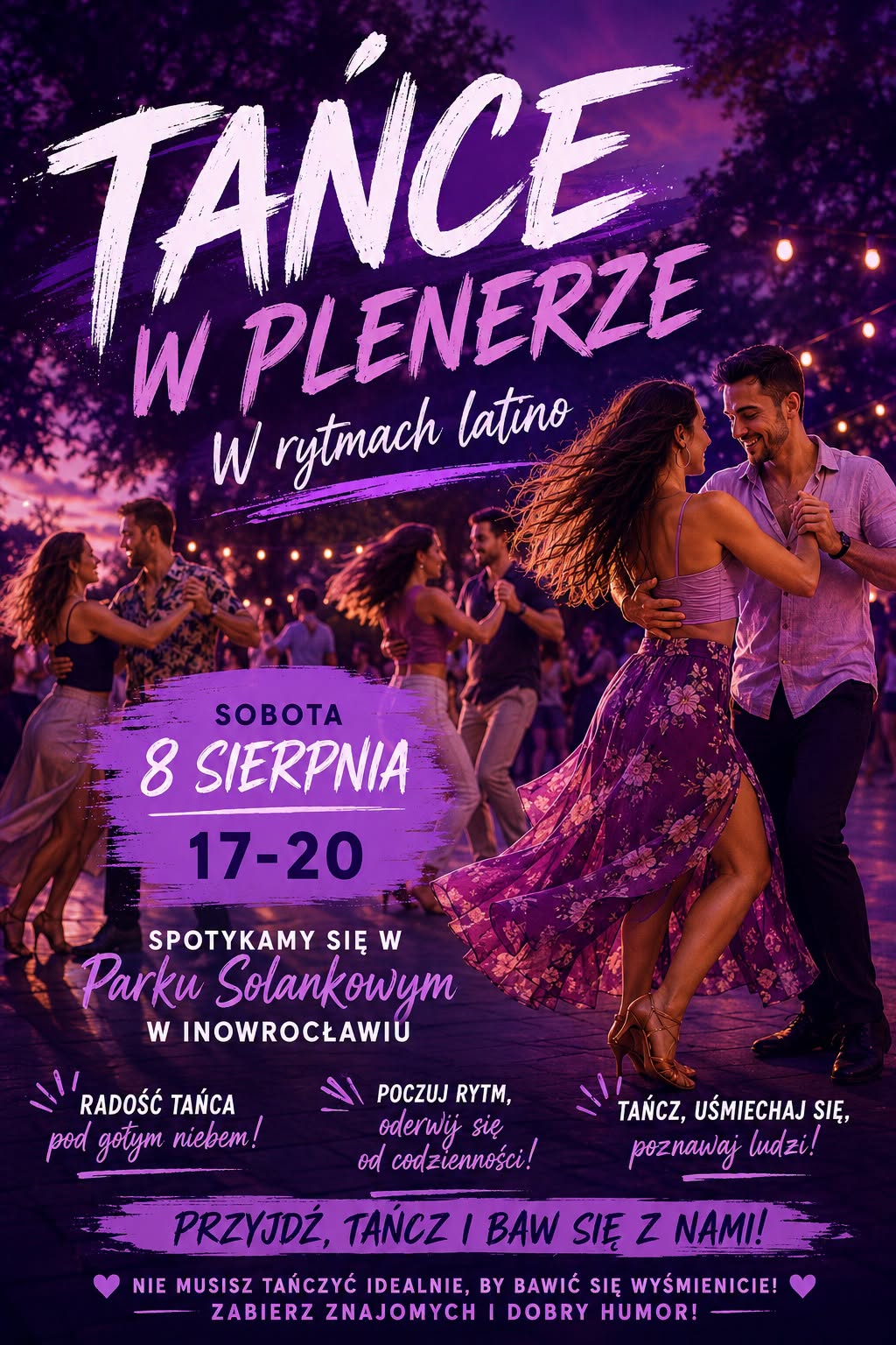 TAŃCE W PLENERZE w rytmach latINO 🥳