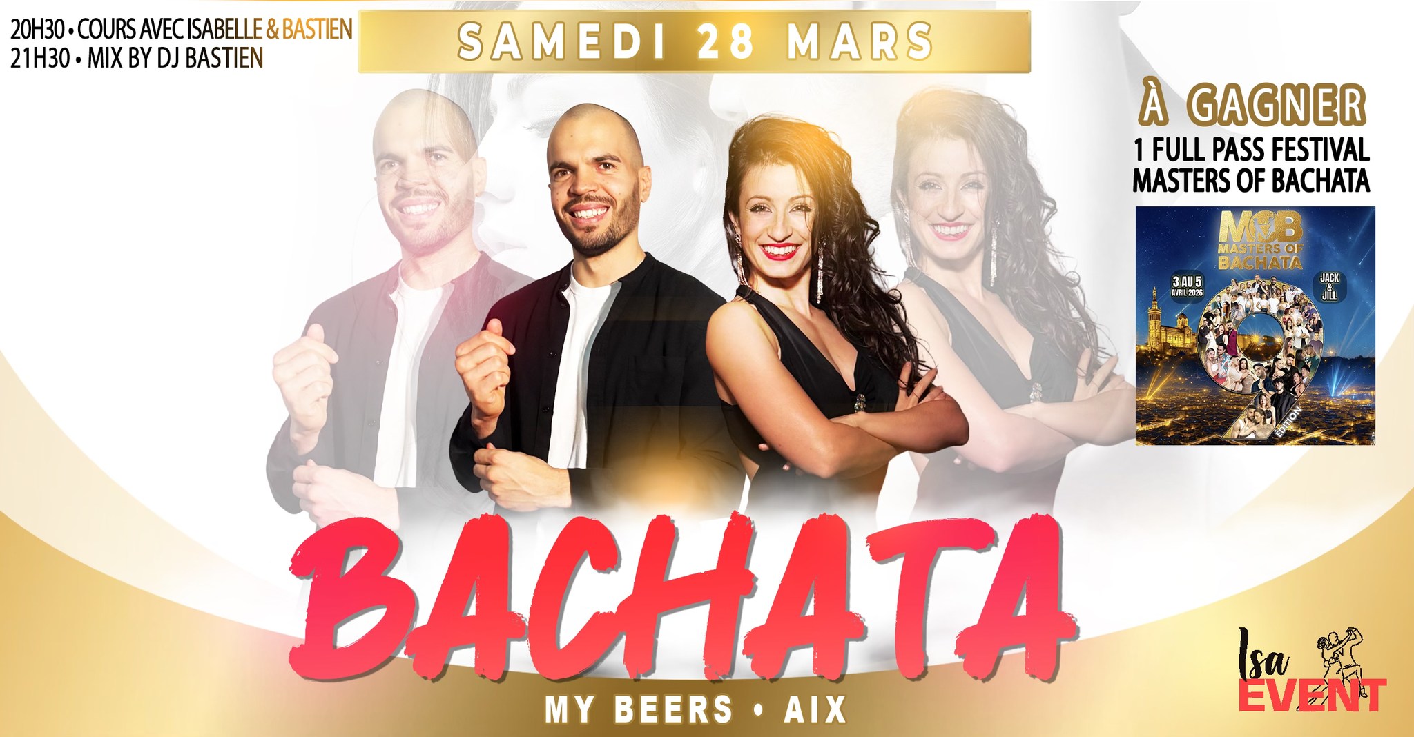 Soirée BACHATA • Aix