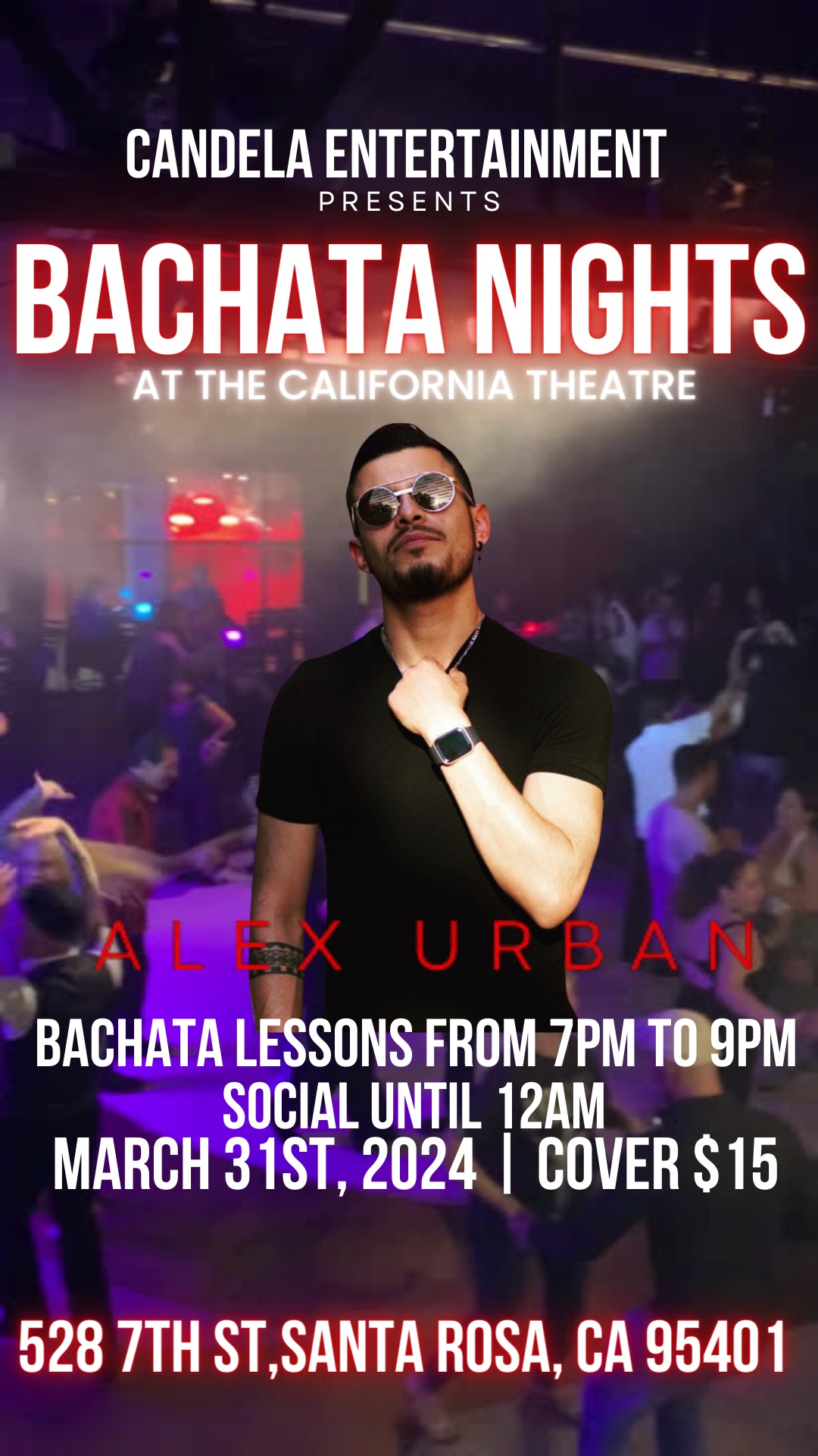 Bachata Nights at The California Theatre