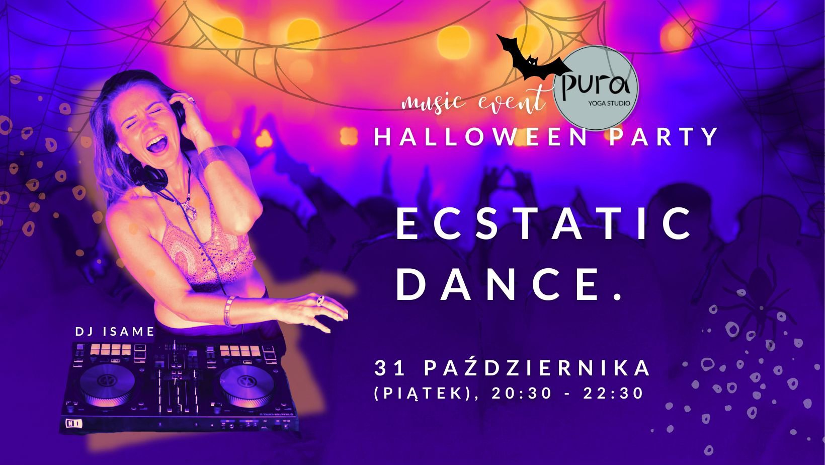 E C S T A T I C D A N C E. Halloween Party w Pura🩵 ✨🎃