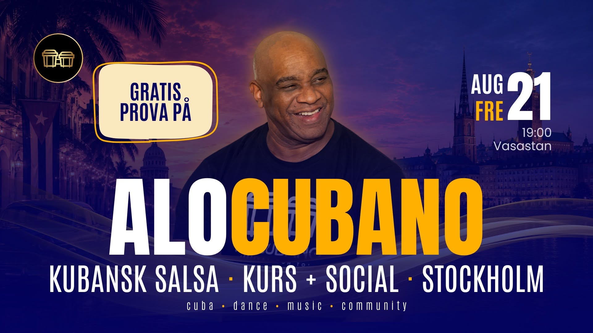 Viernes Cubano - Cuban Salsa Kurser i Stockholm Gratis Prova På 21 8