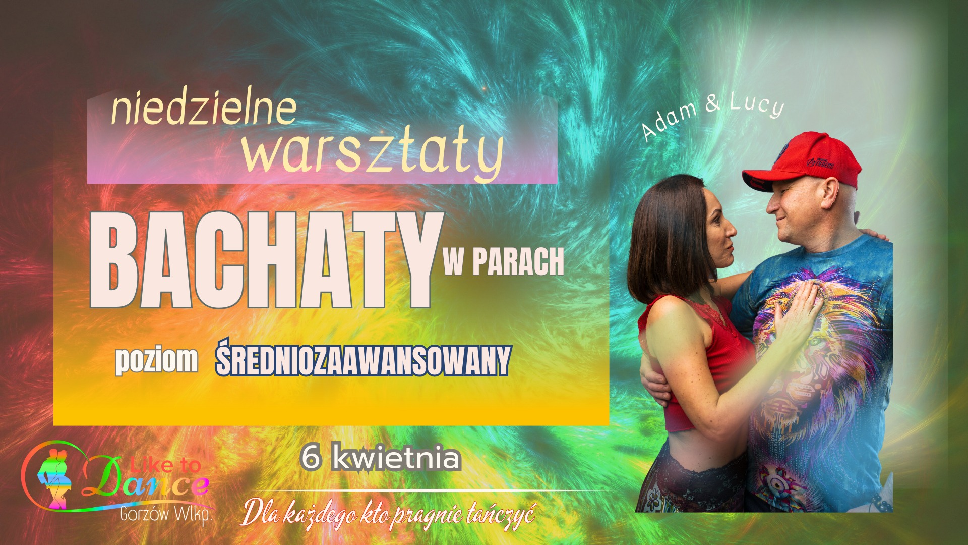 Niedzielne WARSZTATY BACHATY w parach - poziom średniozaawansowany