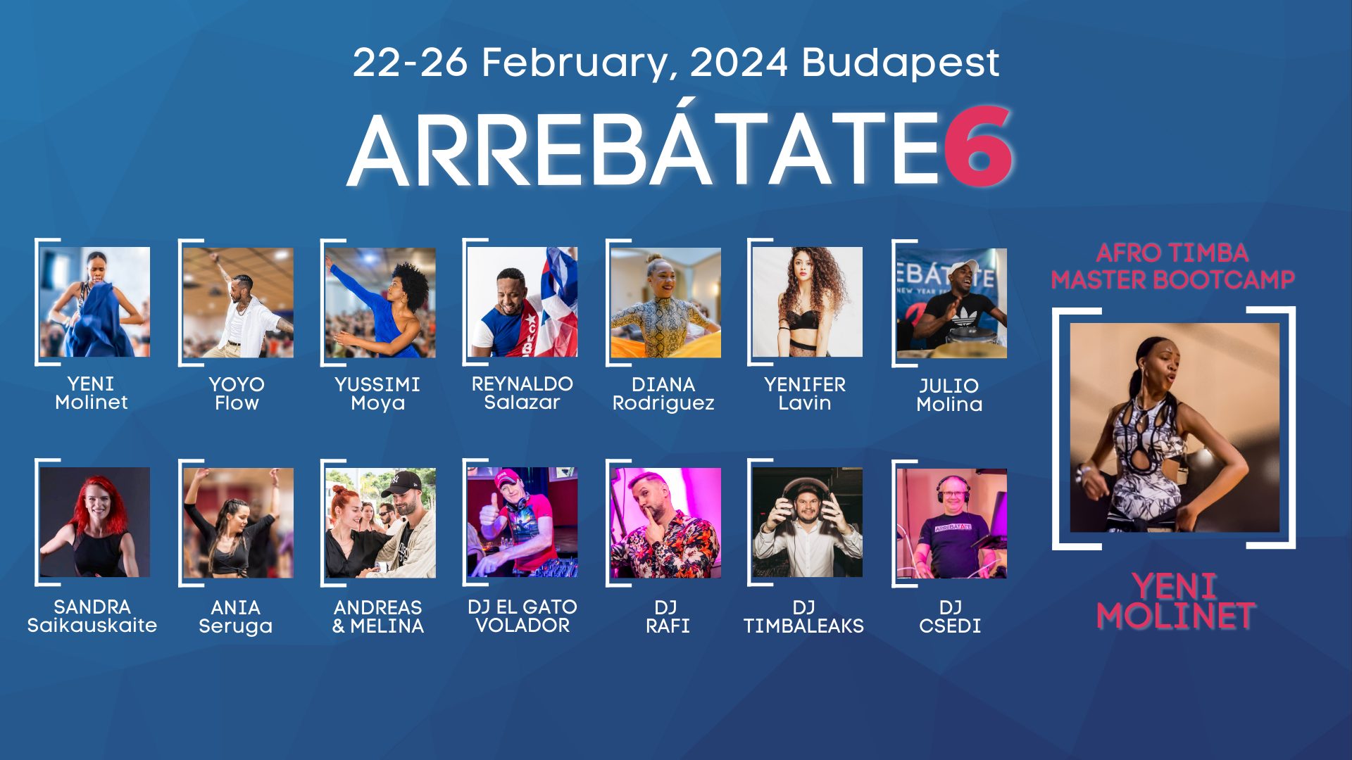 Arrebátate 6 - Cuban Salsa Festival Official, Budapest, 2024