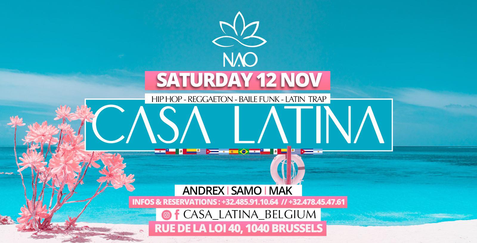 Casa Latina x 12.11.22 x NAO Brussels