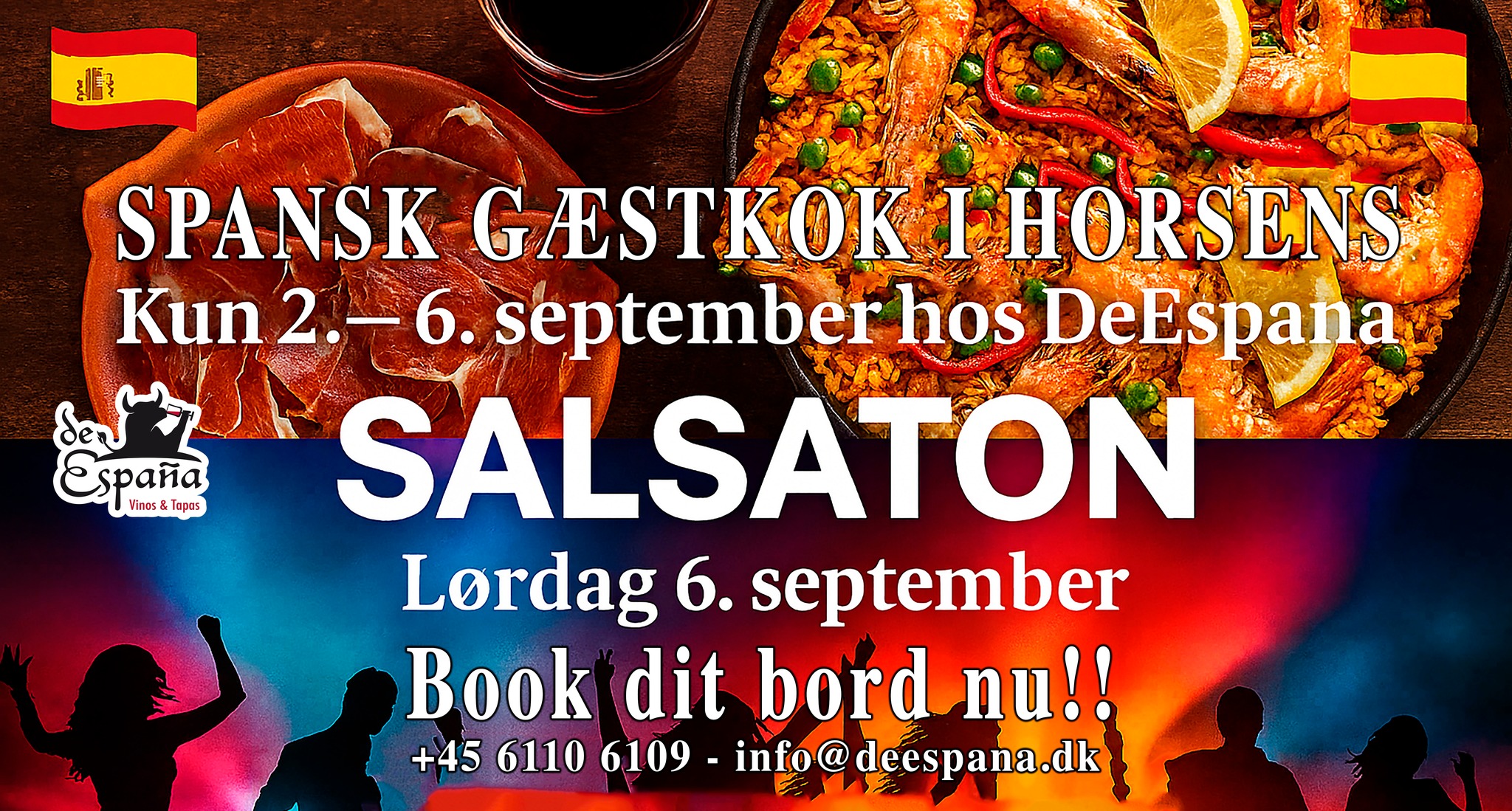 Spanske Gæstkok i Horsens & Salsaton