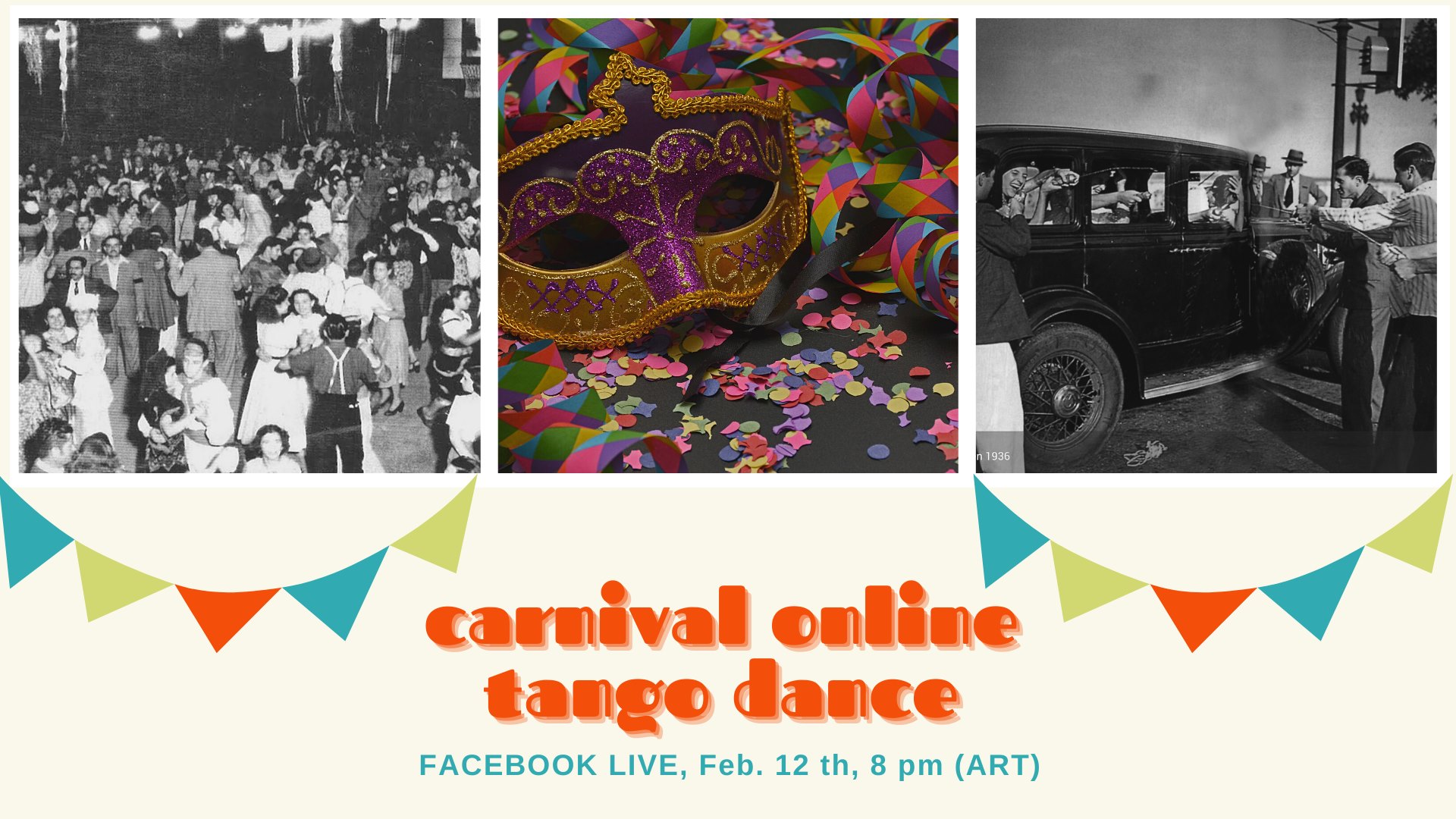 You’re invited: Carnival online tango dance!
