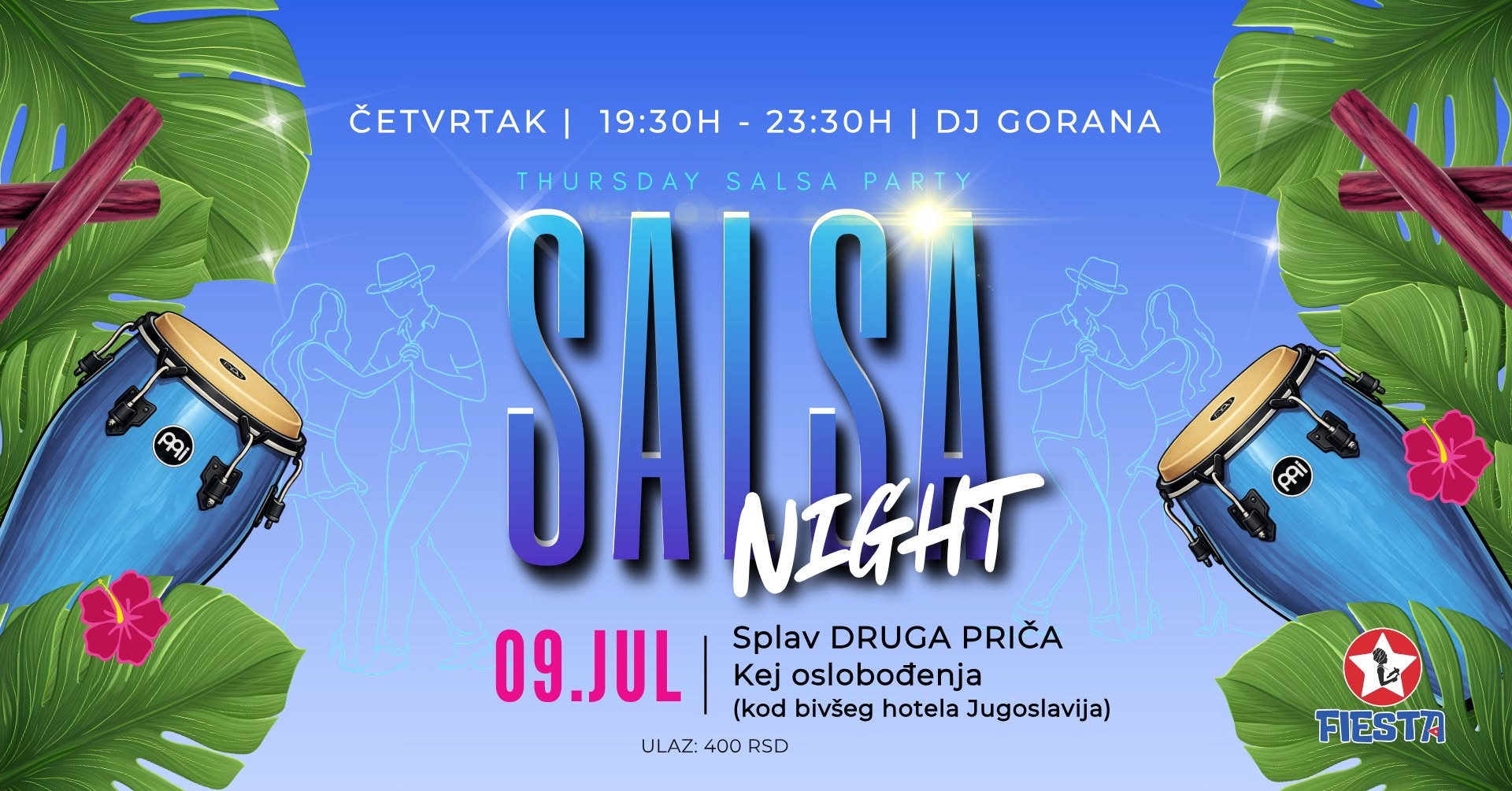 SALSA Night - Splav DRUGA PRIČA