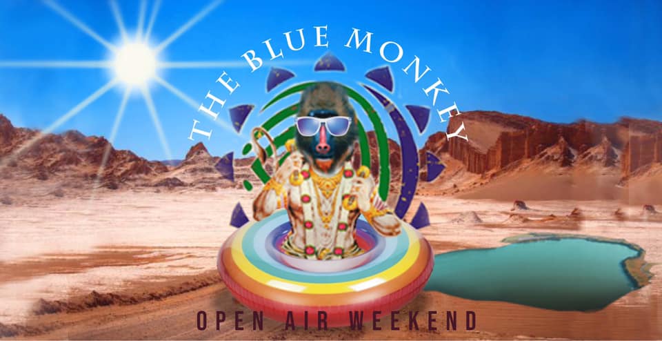 Blue Monkey Open Air w Vesica, Schieferstein, Gong, Lake & Jam