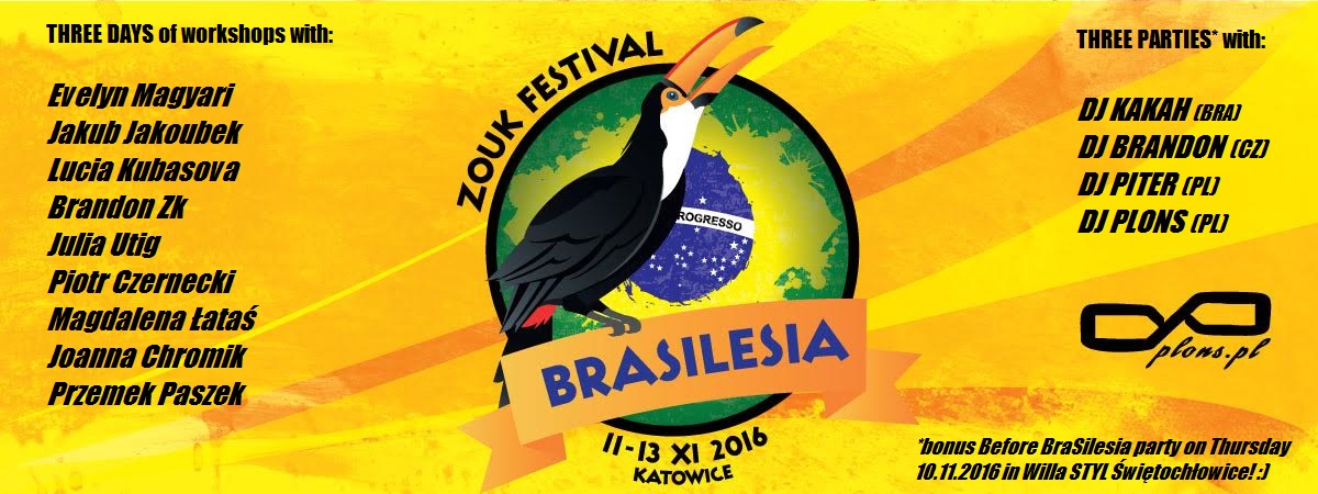 BraSilesia Zouk Festival 11-13 November 2016 Katowice