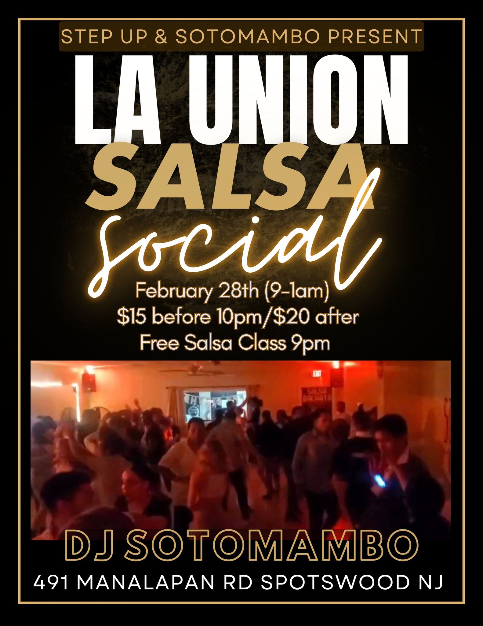La Union Salsa Social - February Edition