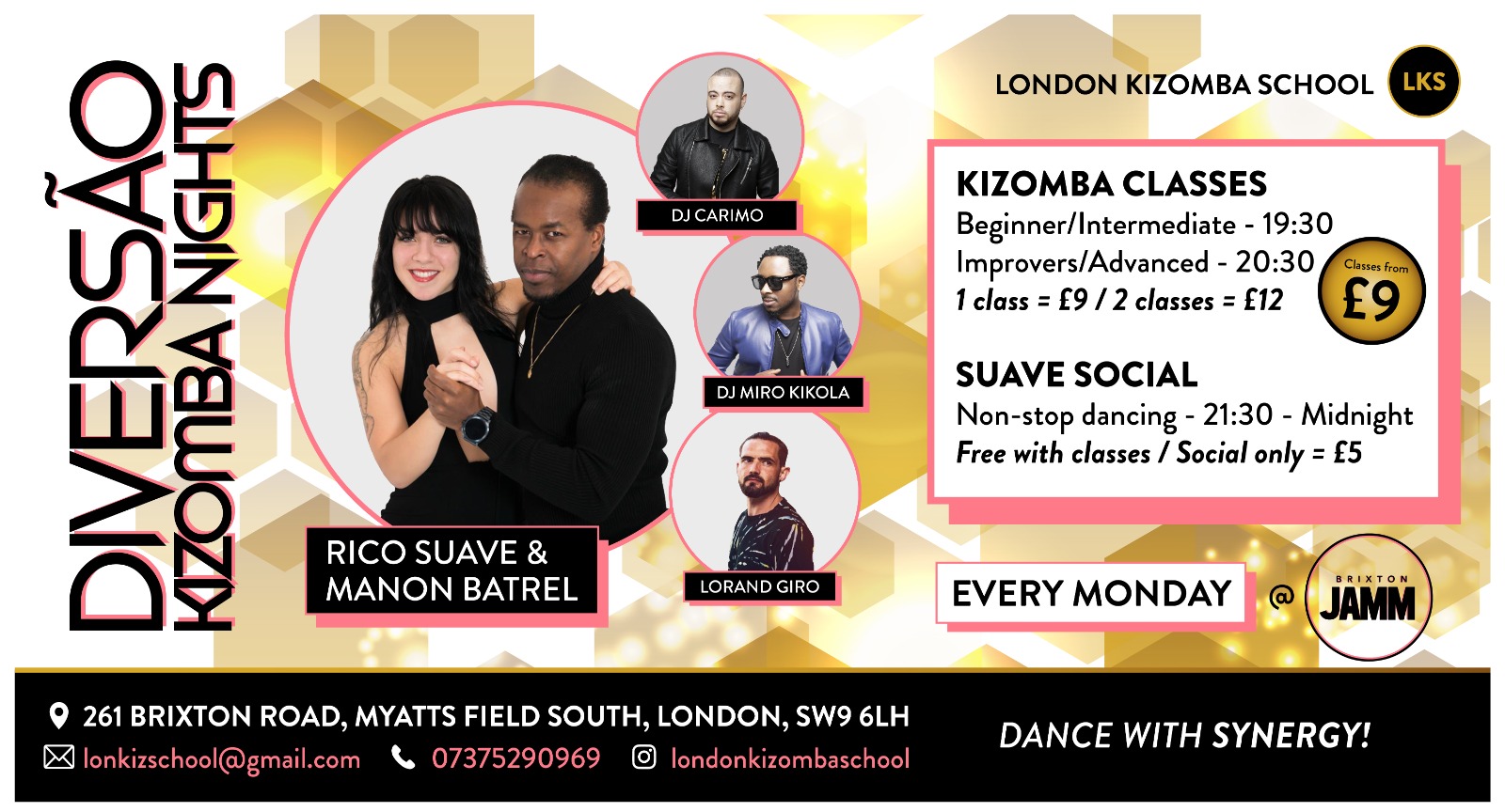 DIVERSÃO NIGHTS Monthly Party by LKS & Chic Kizomba Nights