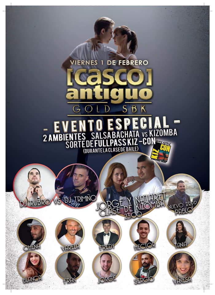 Viernes 1 Casco Antiguo GOLD SBK