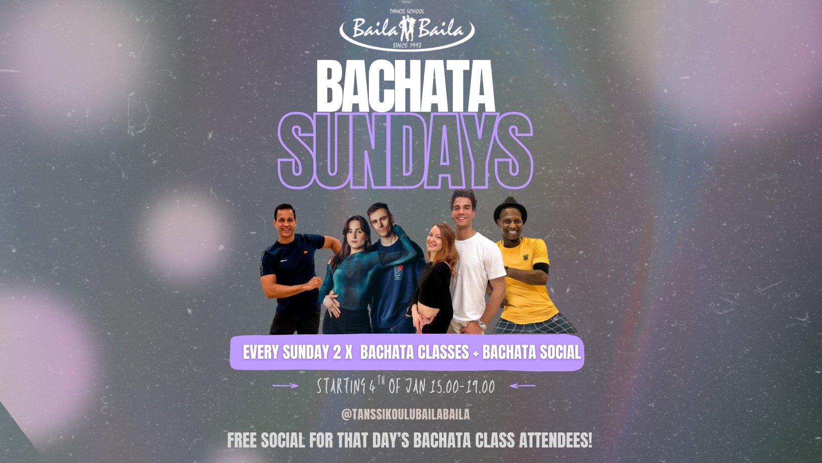 Bachata Sundays - Classes + social!