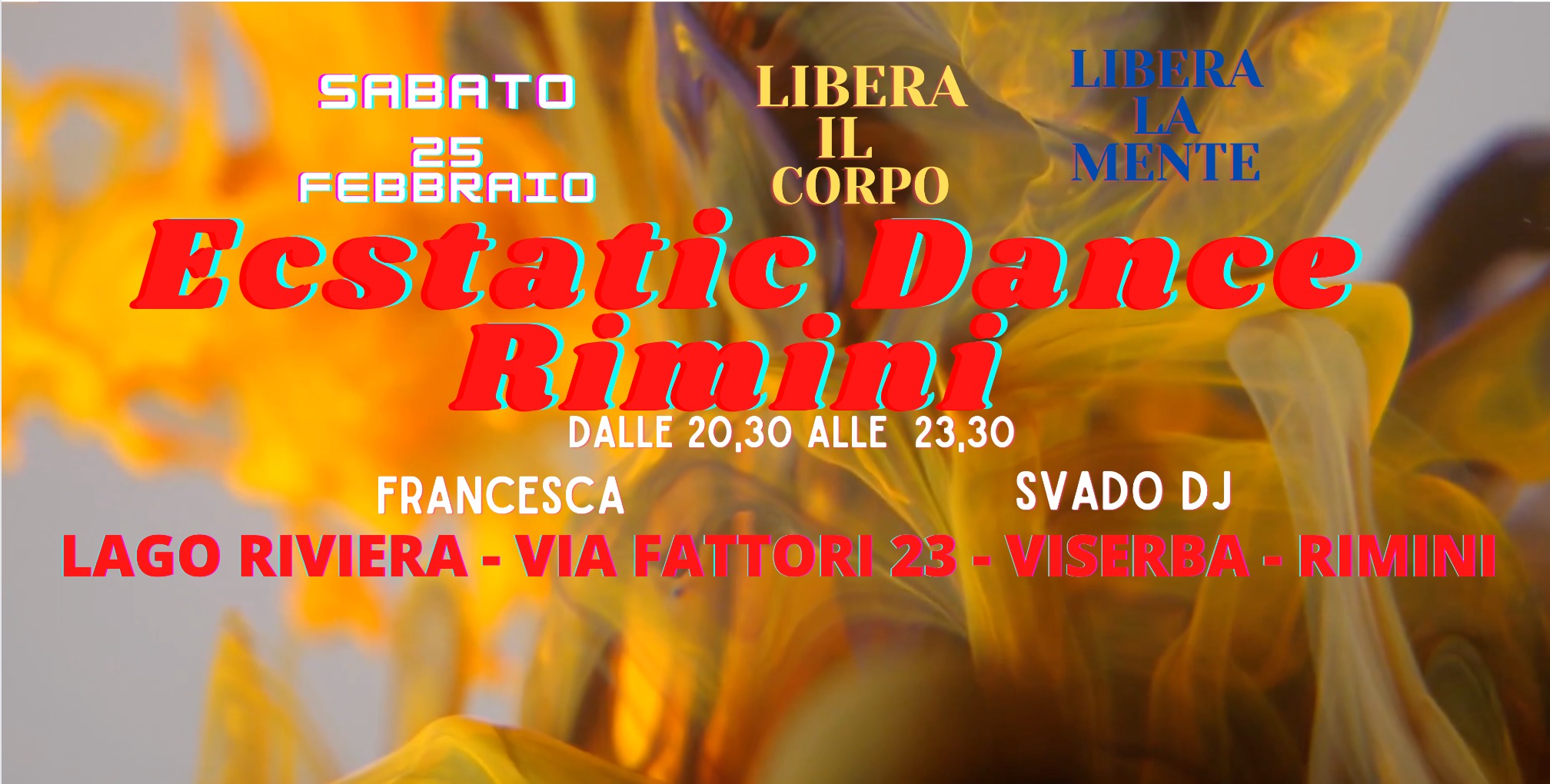 Ecstatic Dance Rimini con Svado Dj & Francesca