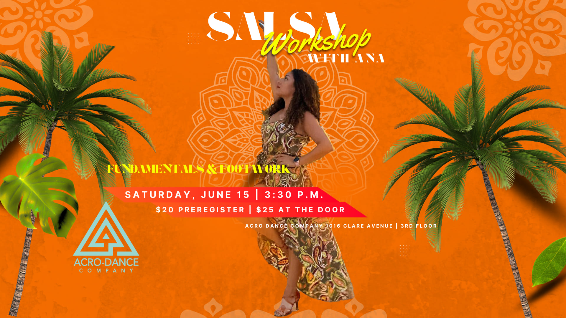 Salsa workshop with Ana