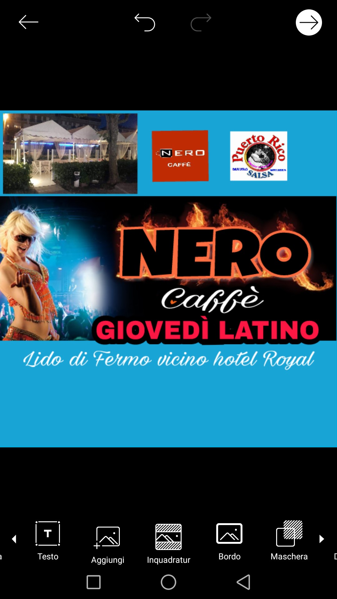 NeroCaffè Giovedì LATINO