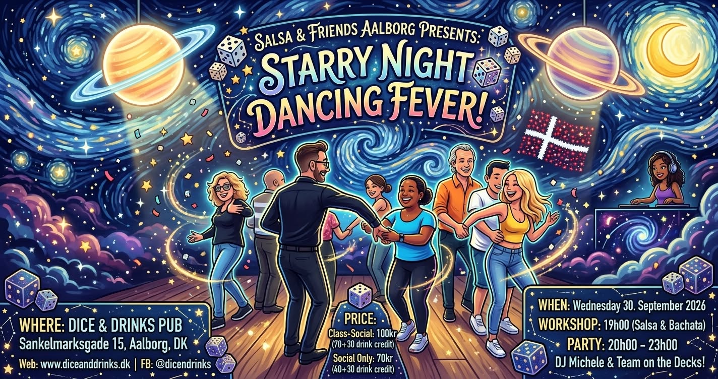 bachata class and salsa bachata kizomba party