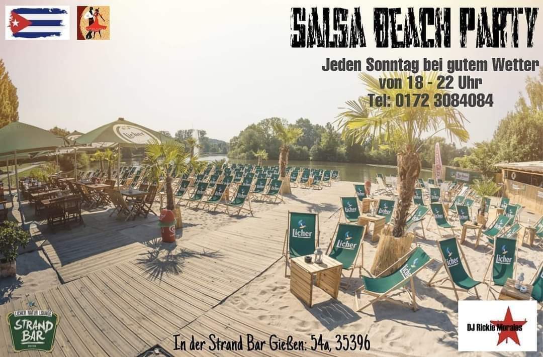 Salsa in der Strandbar