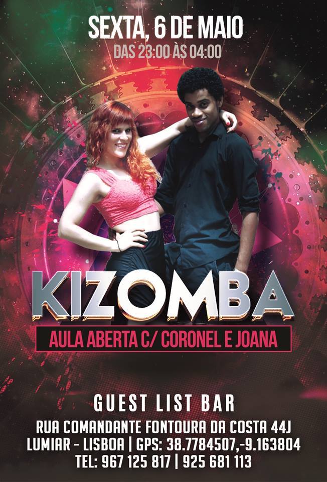 Kizomba Night Guest list bar