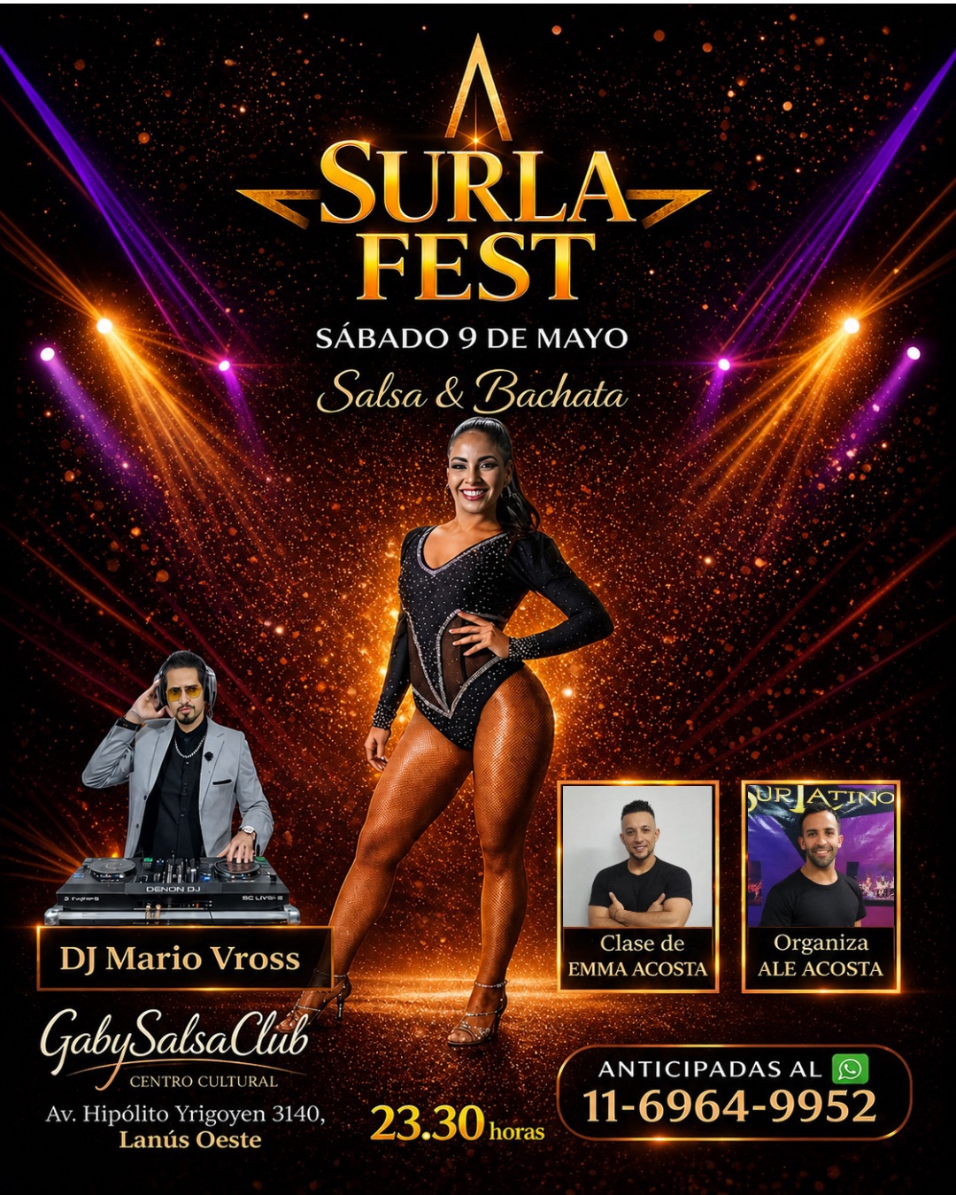 SURLA FEST en GABYSALSACLUB! Salsa y Bachata para todos!