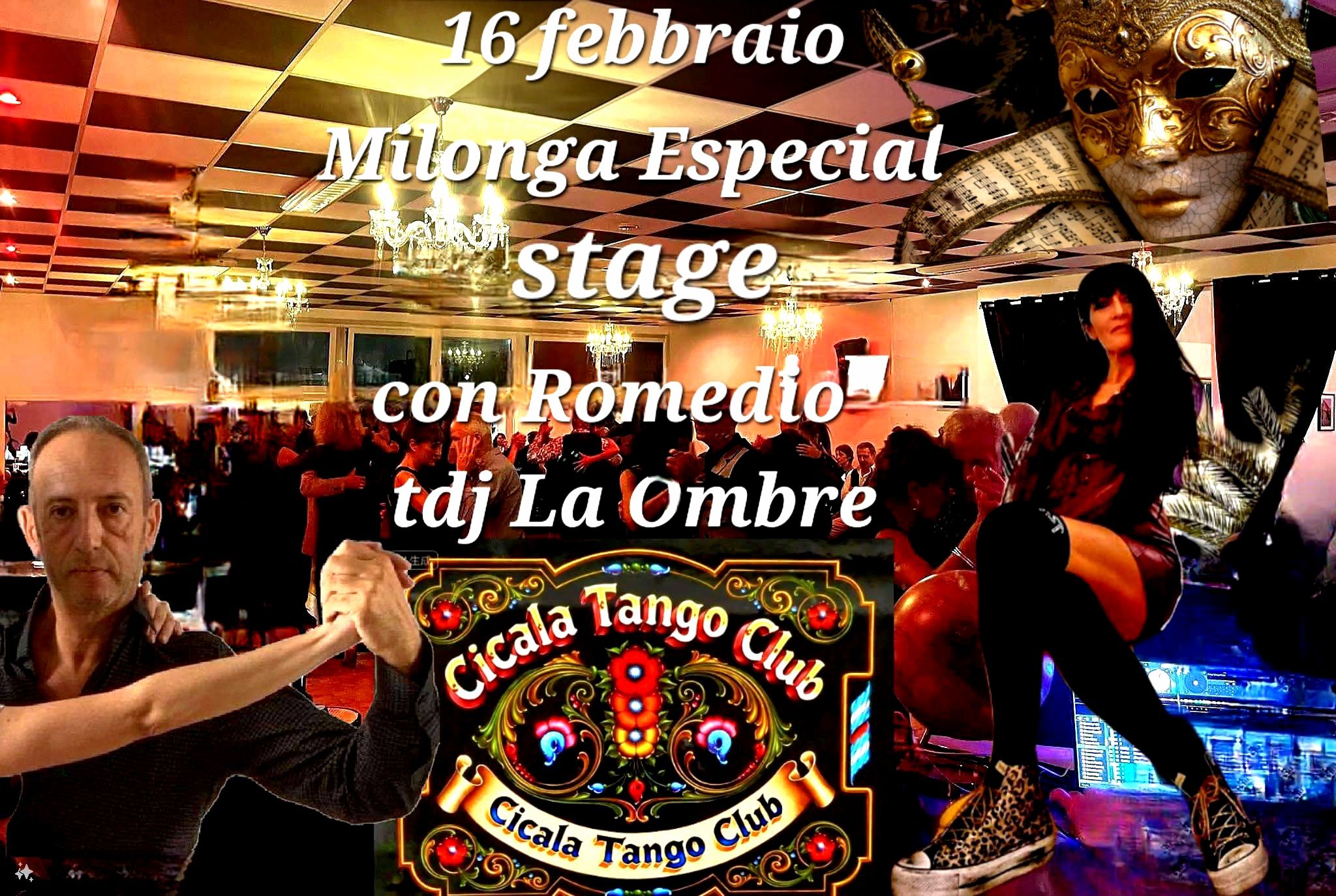 CICALA MILONGA ESPECIAL FESTA DI CARNEVALE TDJ LA OMBRE