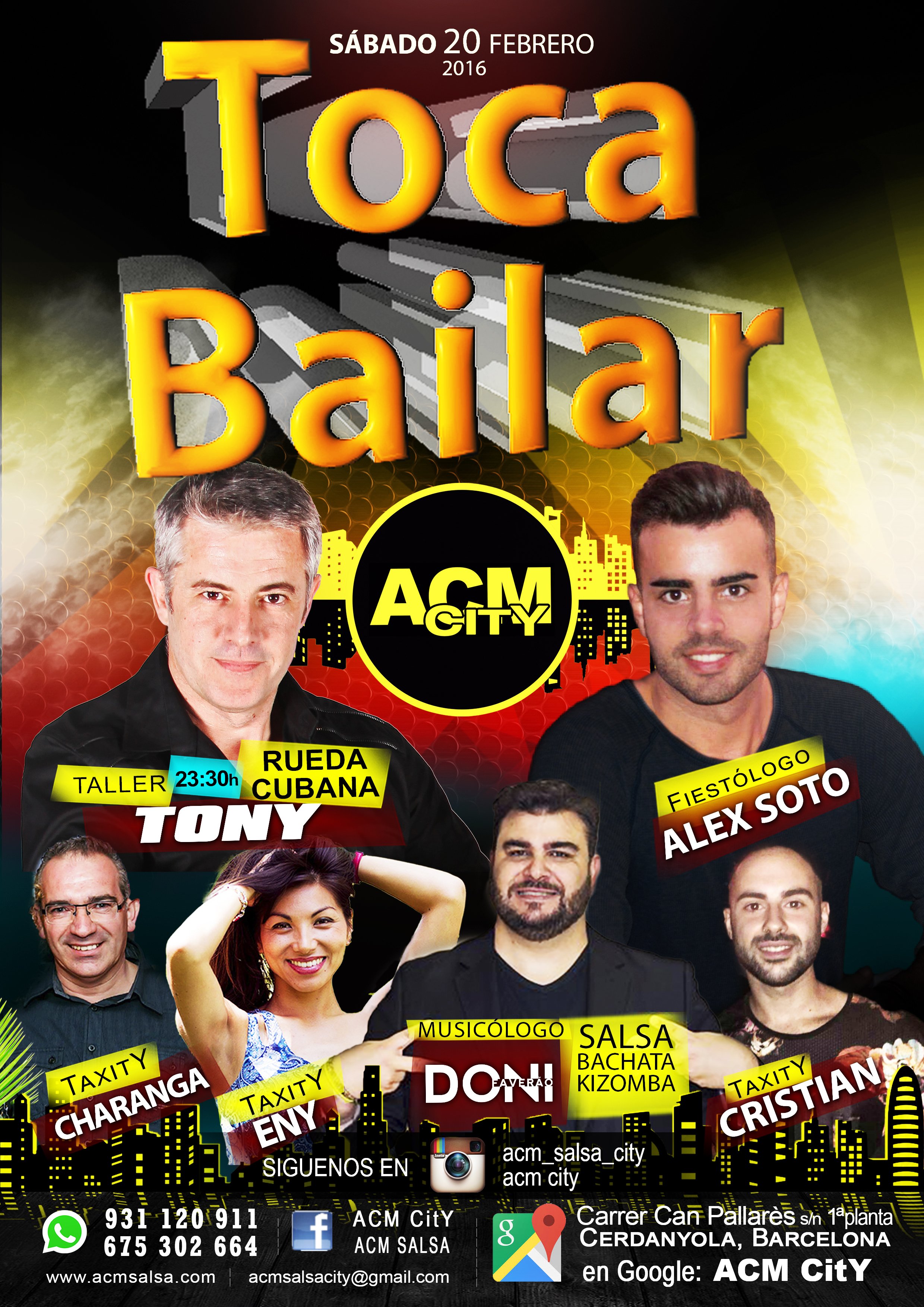 Friday: TOCA BAILAR