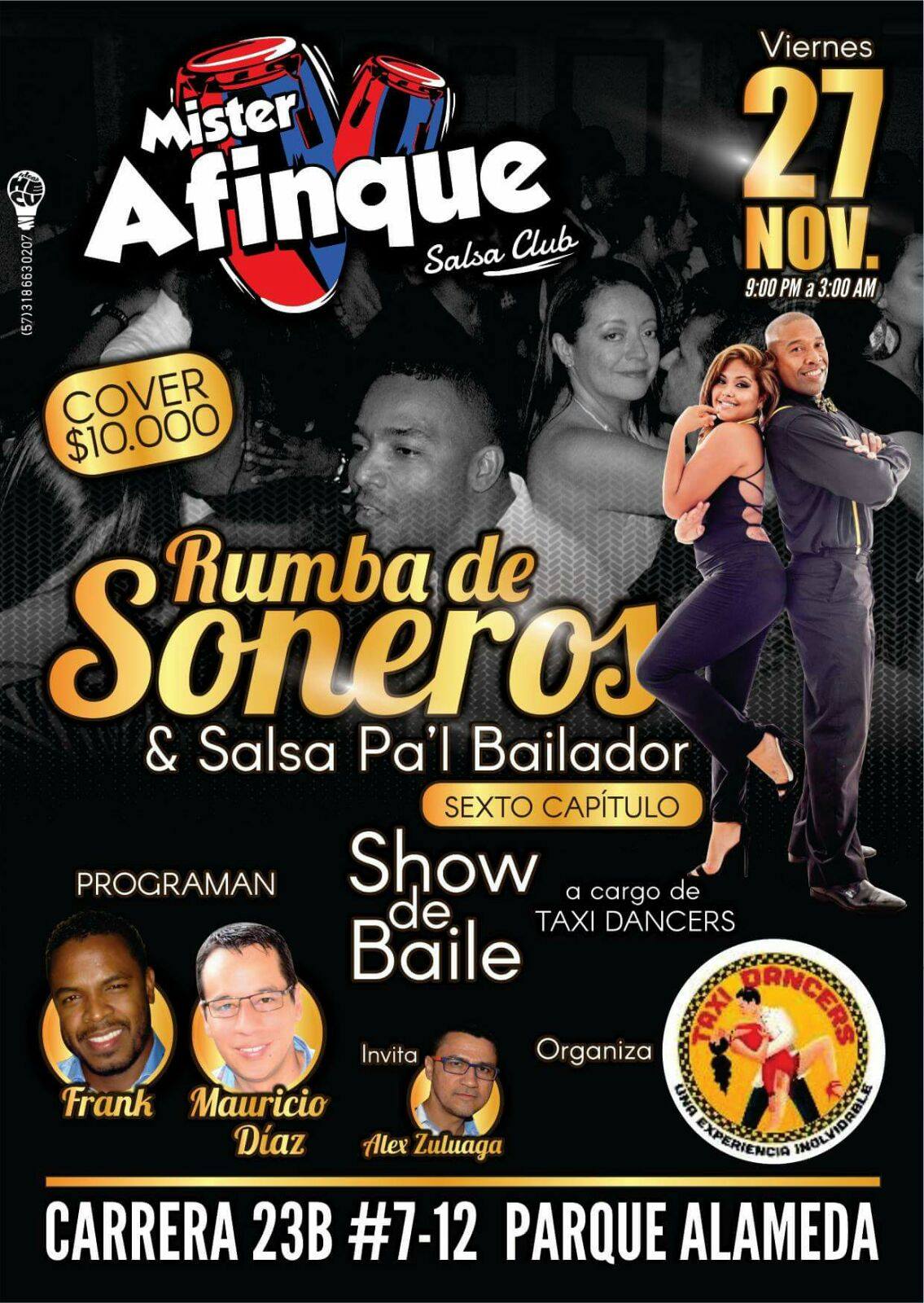 Fiesta con los TAXI DANCERS
