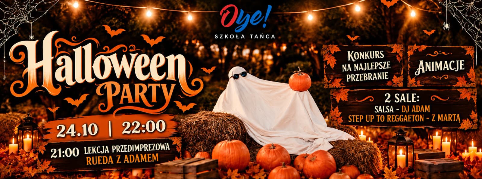 🎃 HALLOWEEN PARTY W OYE 2sale: Salsa i Reggaeton Konkurs