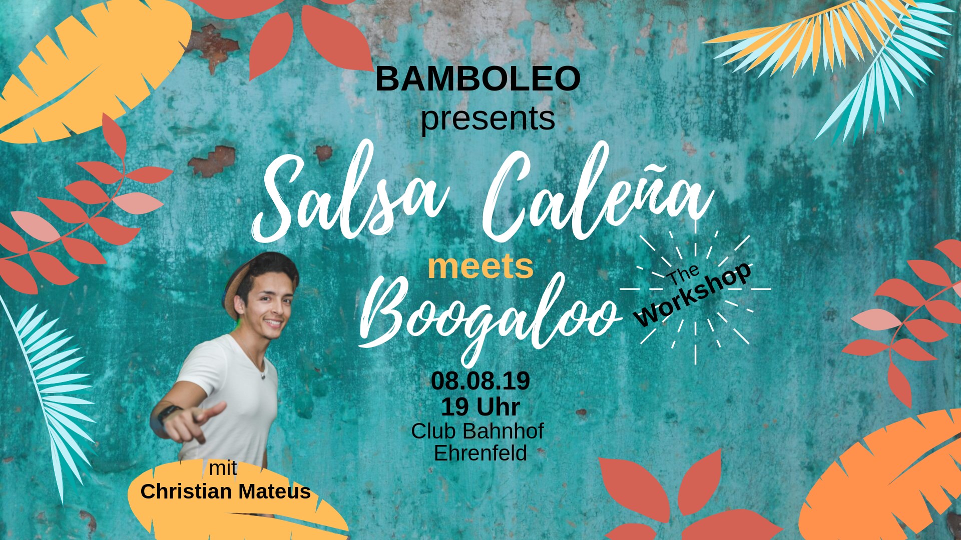 Salsa Caleña meets Boogaloo Workshop at Bamboleo Party