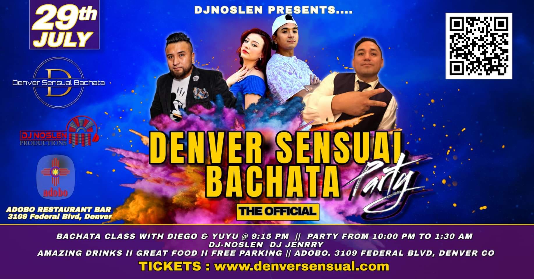 Denver Sensual Bachata Party July29th