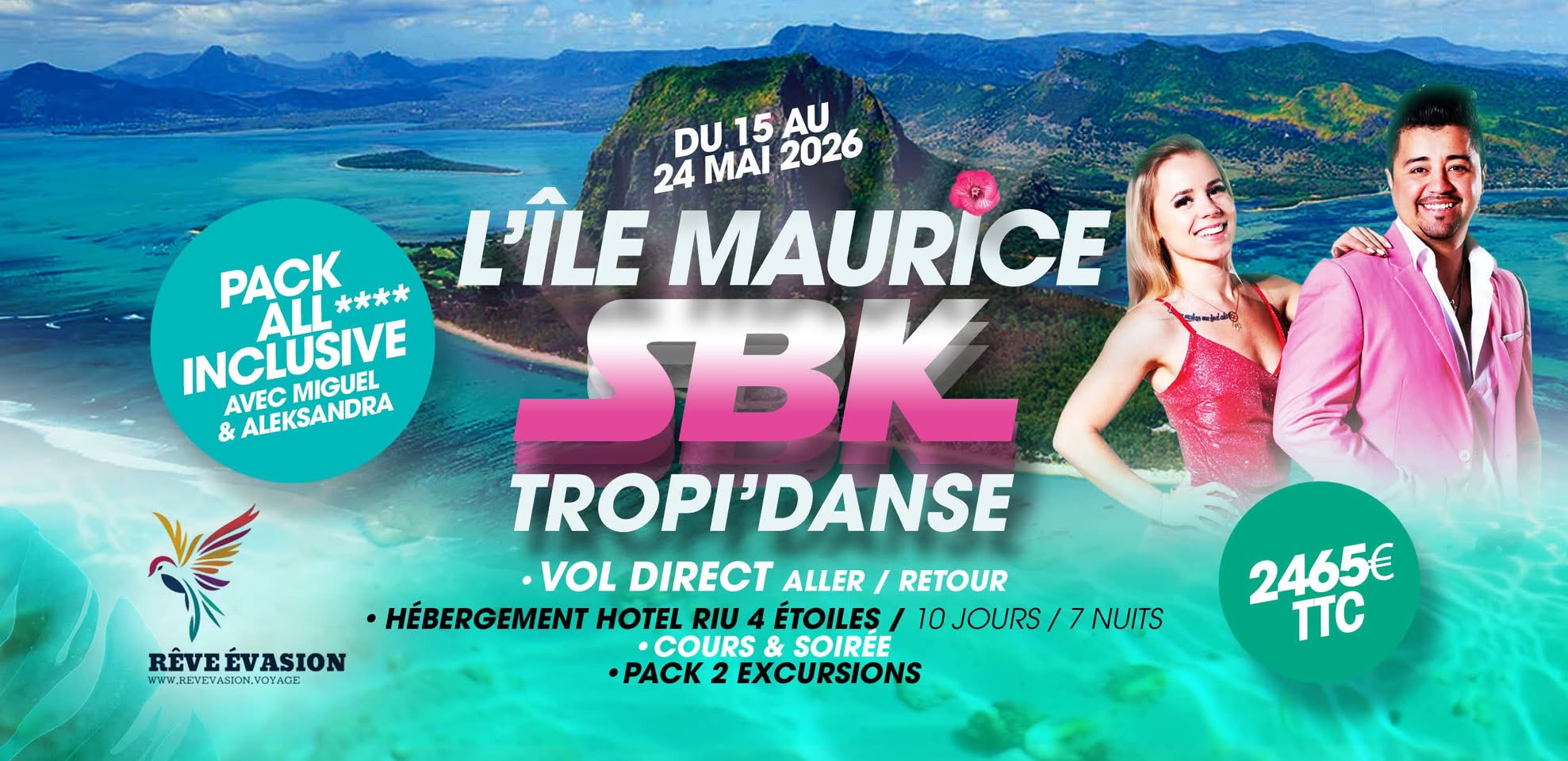 L’île Maurice Découverte 🏝️ Bien-Être 🧘♀️ et la Danse! 💃🕺