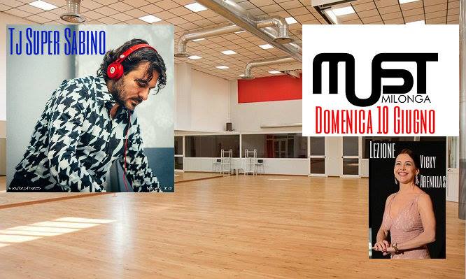 MUST Milonga Tj Super Sabino - Lezione Tango Vicky Arenillas