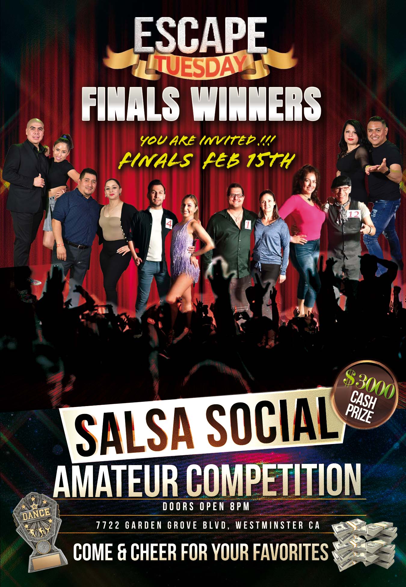 FINAL AMATEUR SALSA COMPETION