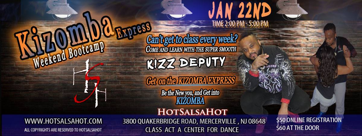 HotsalsaHot Kizomba Express weekend bootcamp