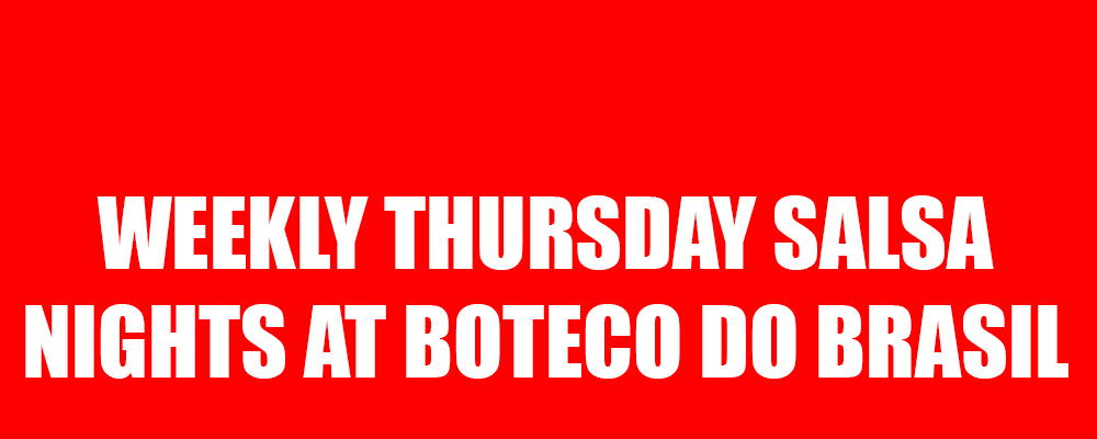 THURSDAYS of SALSA with ORLANDO at BOTECO EDINBURGH.