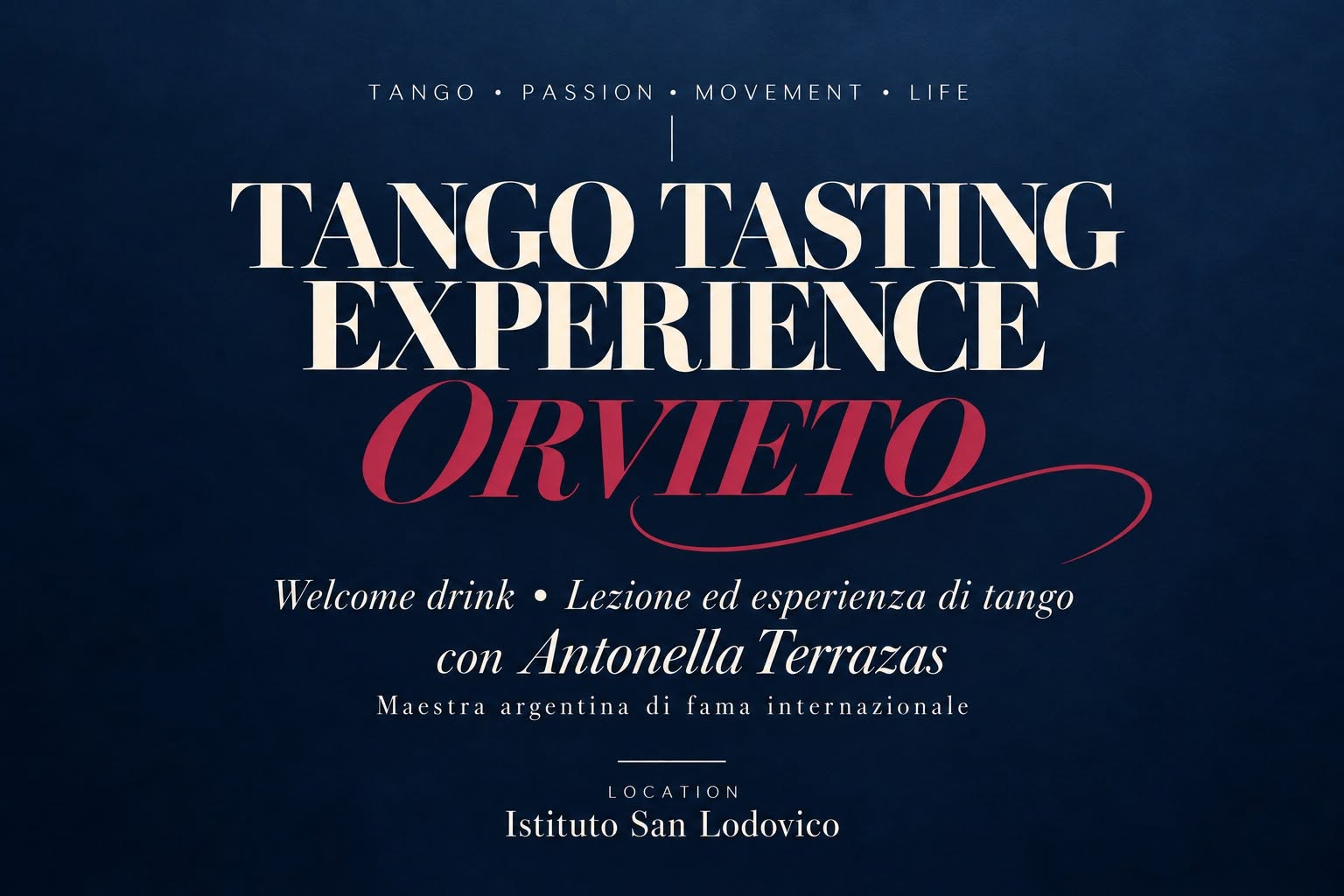 Tango Tasting Experience