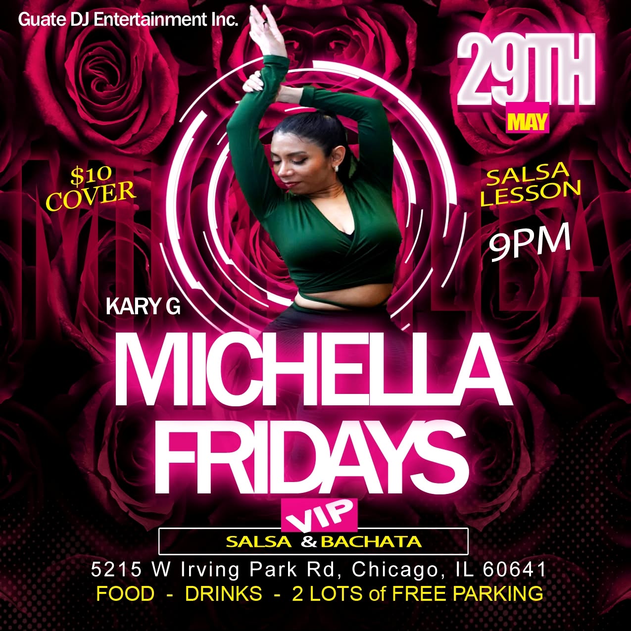 Michella Chicago - Salsa & Bachata VIP Fridays