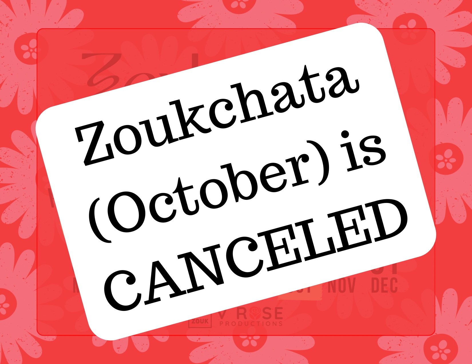 Zoukchata Sunday (October edition)