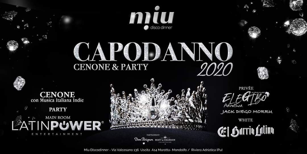 Capodanno Latino 2020 @ Miù Marotta PasiònLatina e Dj Alex Bedin