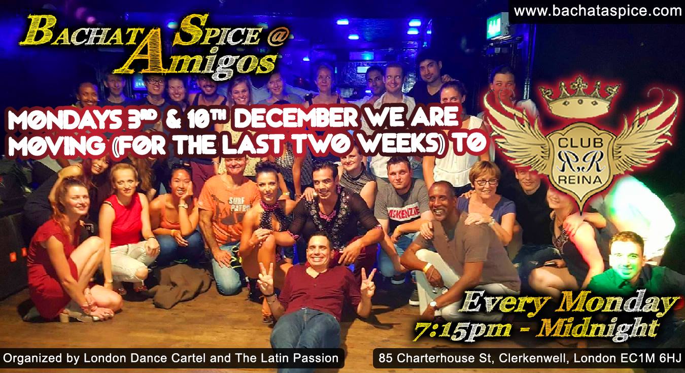 Bachata Spice Amigos At Club Reina
