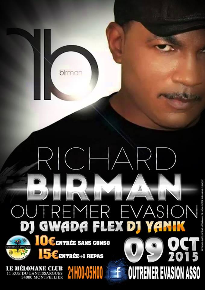 CE SOIR EXCLUSIVITÉ -☀☼ LES ANNÉES FUZION ღ˛° 。* ° ˚ • ✿ RICHARD BIRMAN ღ˛° 。* ° ˚ • ✿ SWARÉ PÉYI ✰✬✰✰✬✰ ☛ AVEC OUTREMER EVASION✬✰