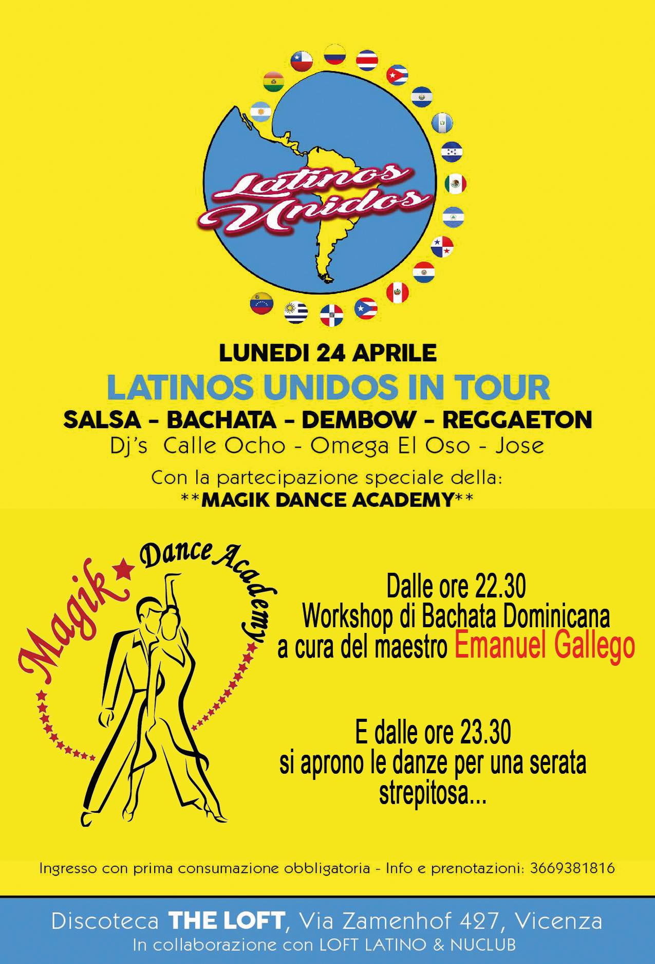 Latinos Unidos - Loft Vicenza