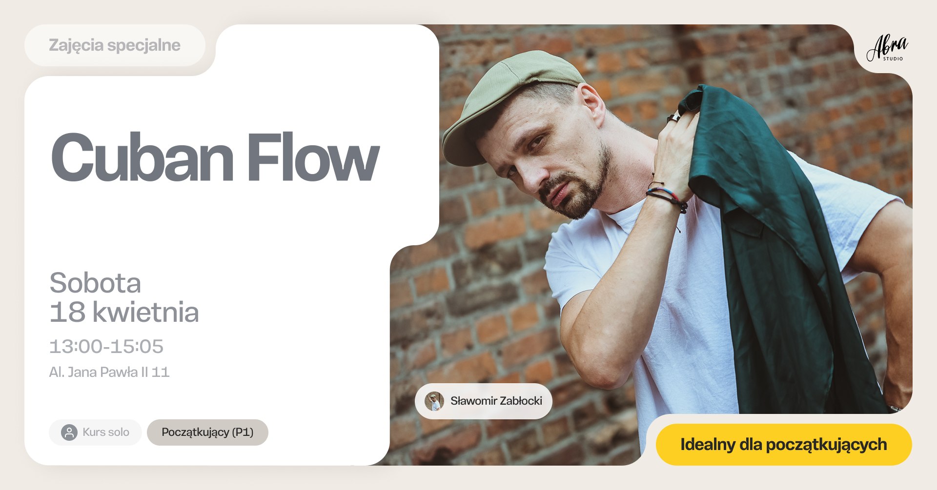 Cuban Flow ze Sławkiem Zabłockim dla początkujących (P1)