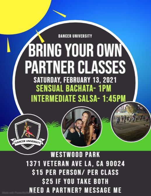 Bring Your Own Partner Bachata & Salsa