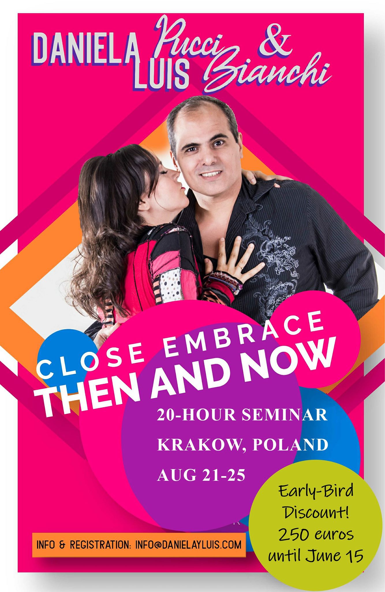 20-Hour Seminar in Krakow, Poland - Daniela Pucci & Luis Bianchi