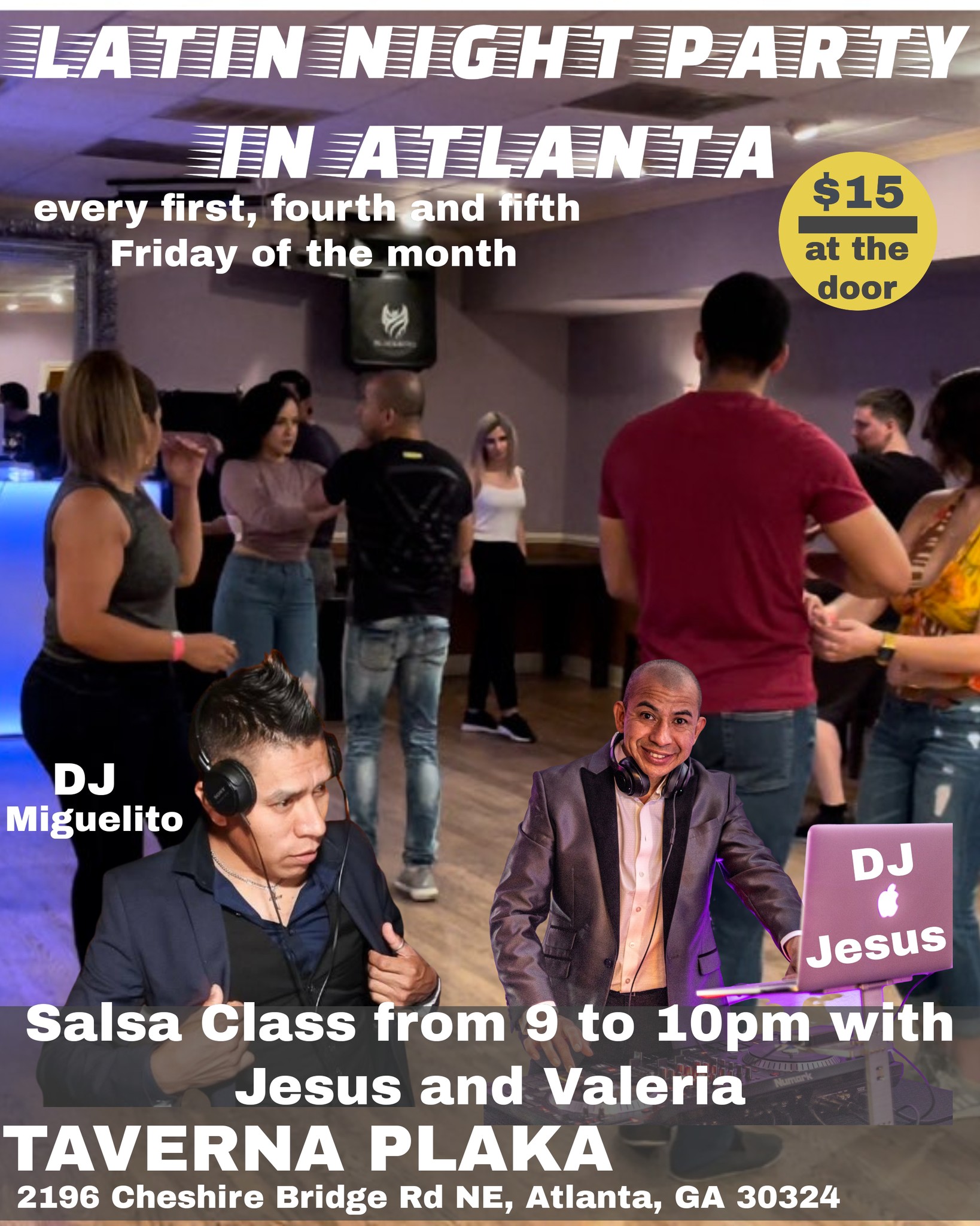 LATIN NIGHT PARTY IN ATLANTA
