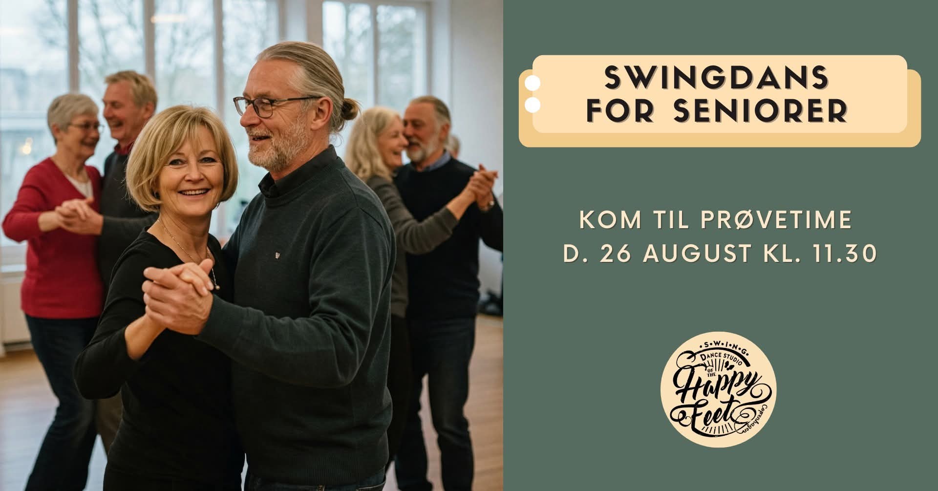 Gratis Prøvetime - Swingdans for Seniorer