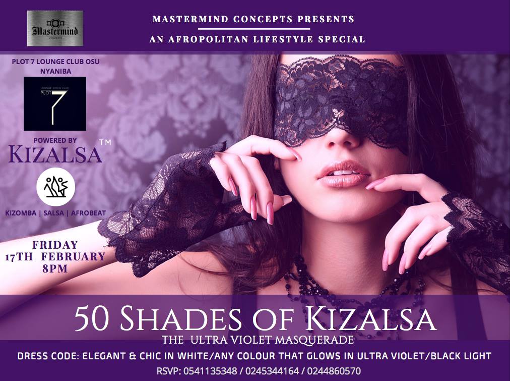 50 Shades of Kizalsa - The Ultra Violet Masquerade